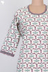 Cambric Cotton Kurta In Floral Print